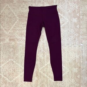 Lululemon Athletica Purple High-Waist Leggings